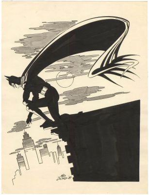 Mike Decarlo | DeCarlo Batman Commission (Signed) | Nostalgic Investments