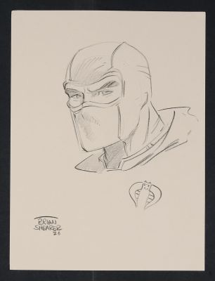 Brian Shearer | Storm Shadow Sketch | mycomicshop.com (Buy It Now)