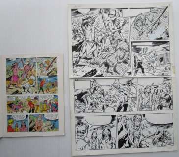 Jeff Broeckx / Studio Vandersteen | Bessy 115 - Originele pagina (p.5) - De hagedisseneters - (1975) | Catawiki