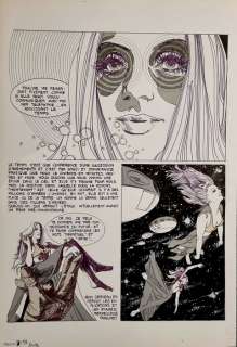 Christian | Christian - Planche originale - Phaline - La Contestatrice du subconscient - (1975) | Catawiki