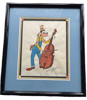 Bill Justice | Goofy - Unieke tekening in kleur van Goofy van Bill Justice - (1968) | Catawiki
