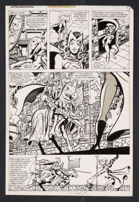 George Perez, Dan Green | Original Art from Avengers #200 (1980) Page 19 Breakdowns by George Perez, Finishes by Dan Green | mycomicshop.com (Buy It Now)