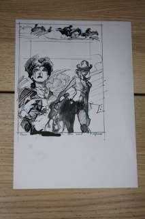 Vatine, Olivier | Vatine, Olivier - Dessin original - Recherche de couverture - Angela - (2006) | Catawiki