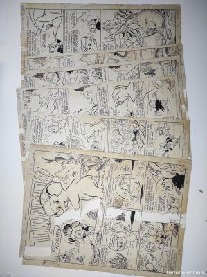 6 PLANCHAS ORIGINALES TROMPY EN EL FENÓMENO POR NIN PUBLICADA EN EL PUMBY Nº 105 | todocoleccion (Buy It Now)
