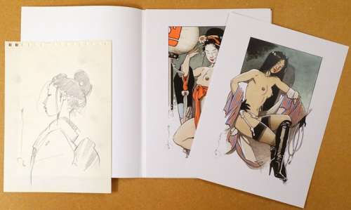 Michetz | Michetz, Marc - Portfolio Il était sept fois n°24 + Dédicace - Signé et numéroté - EO | Catawiki