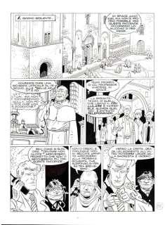 Giancarlo Alessandrini | Giancarlo Alessandrini - 2x Tavola Originale - Martin Mystere Gigante n. 1 "Il segreto di san Nicola" - (1995) | Catawiki