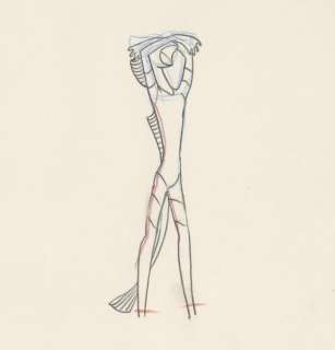 Osamu Tezuka Hand-Drawn Anime Genga "Phoenix 2772" 16 sheets | Mandarake (Big Web)