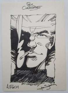 Floch, Adrien | Floch, Adrien - Dessin original dédicacé - Ythacq | Catawiki