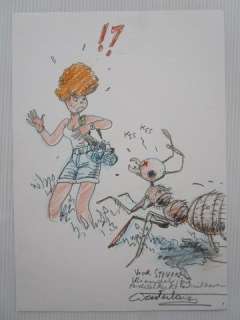 Wasterlain | Wasterlain, Marc - Dessin original couleur - Jeanette Pointu - (2001) | Catawiki