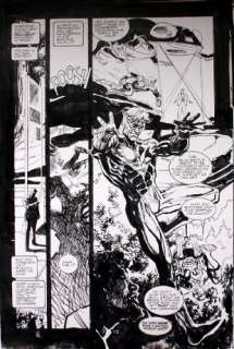 Dan Jurgens Superman Original Comic Book Art | Taurus Auctions