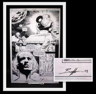 Norm Breyfogle Spectre Signed Original Comic Art | Taurus Auctions
