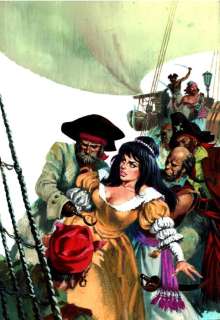 Studio Rosi | Jolanda De Almaviva n. 1 - Studio Rosi - Original Cover - Prigioniera dei Pirati - Page volante - (1970) | Catawiki