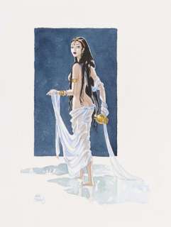 Miralles Ana | ILLUSTRATION ORIGINALE Aquarelle, encre de Chine et crayon | Cornette de St Cyr