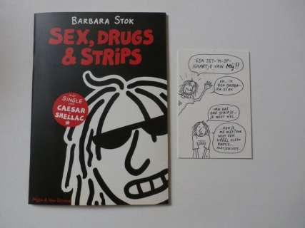 Barbara Stok | Barbara Stok - Originele tekening + Album met single - Broché - EO - (2000) | Catawiki