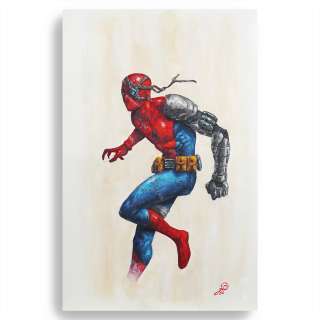 Cyborg Spider-Man- Johnny Desjardins Original Art | ComicTom Shop