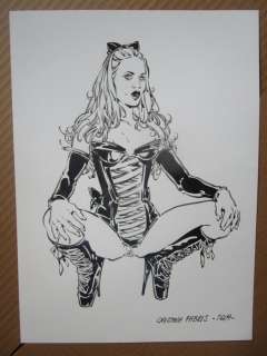Cristina Fabris | C. Fabris - Original illustration “Fetish” - Page volante - Exemplaire unique | Catawiki