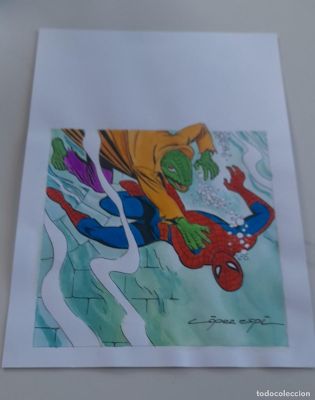Reproduccion A4 de Lopez Espi de Spiderman n 22 de la Versión 3 | todocoleccion (Buy It Now)