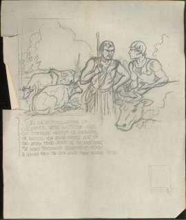 Carlson- Original Pencil | Russ Cochran