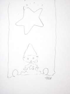 Massimiliano Frezzato | Massimiliano Frezzato - Portfolio Pinocchio "Pausa Pranzo" con disegno originale - EO - (2011) | Catawiki