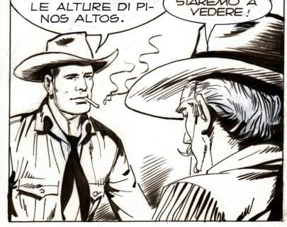 Galleppini, Aurelio / Muzzi, Virgilio | Galleppini, Aurelio / Muzzi, Virgilio - tavola originale - Tex n. 150 - (1973) | Catawiki