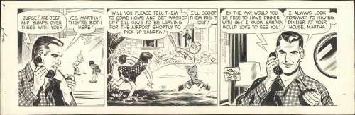 Heilman-Judge Parker Original Daily Strip (1963) | Russ Cochran