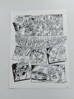 Olis | Olis - Planche originale - Garage Isidore | Catawiki