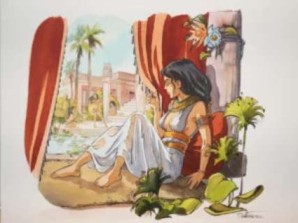 Isabelle DETHAN - Le roi de paille