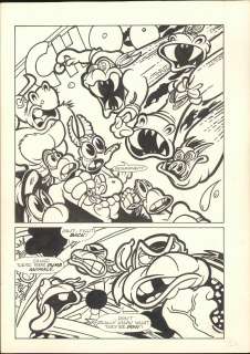 Knight- Teenage Mutant Ninja Turtles- Original Art (2 pgs) (1991) | Russ Cochran