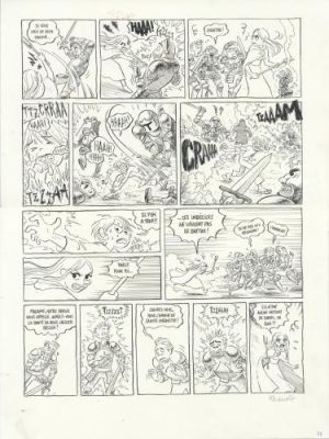 Kerascoët | Foudroyant, Tome 2 La montagne de feu, planche 36 | Galerie 9ème Art