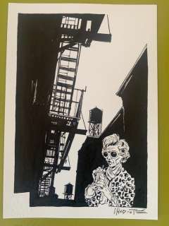 Chabouté, Christophe | Chabouté, Christophe - Dessin original - New York | Catawiki