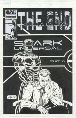 Bob Layton | Iron Man : The End, Variant Cover | Galerie 9ème Art
