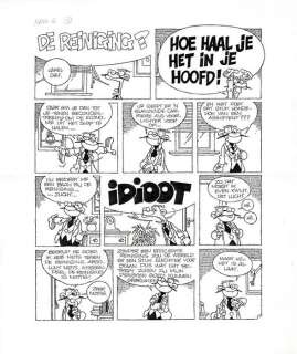 Smet, Peter de | Smet, Peter de - Originele pagina - Xavier Bloothoofd licht voor | Catawiki