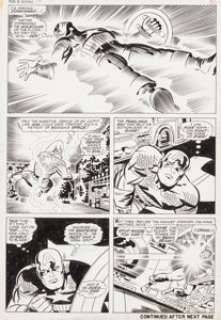 Jack Kirby and Joe Sinnott Tales of Suspense #94 Page 3 Captain America Original Art (Marvel, 1967). A - | Heritage
