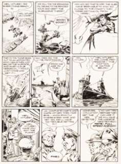 Reed Crandall Feature Comics #60 Page 5 Doll Man Original Art (Quality Comics, 1942). From the lead story -