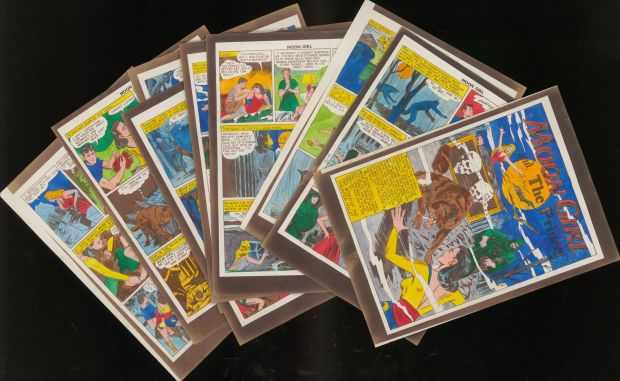 Moon Girl and the Prince...Moon Girl #8, Complete 9 pg Silver Print Story (1949) | Russ Cochran