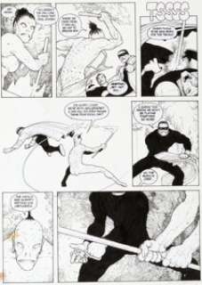 Frank Quitely Dark Horse Presents #93 Blackheart Page 5 Original Art (Dark Horse, 1995). This page is from the -