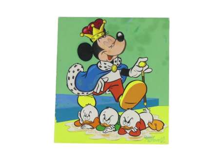 René Guillaume | Le Journal de Mickey 888 - Dessin Original a la Gouache, Couverture - (1969) | Catawiki