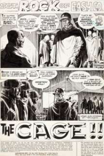 Russ Heath Our Army at War #263 Complete 12-Page Story Original Art (DC, 1973). Sgt. Rock and the -