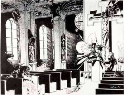 Jason Pearson Spawn #5 Pinup Illustration Original Art (Image, 1992). This incredible and hyper-detailed -