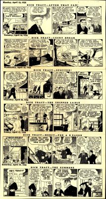 Gould- Dick Tracy Daily Proof Sheet (1934) | Russ Cochran