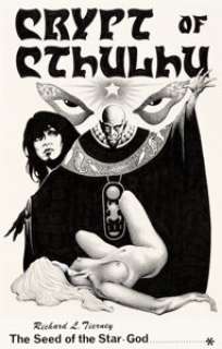 Stephen Fabian Crypt of Cthulhu #24 Cover (Necronomicon Press, 1984). Fanzine cover by the popular -