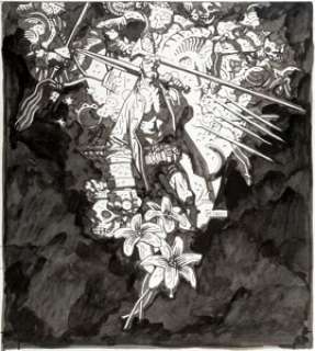 Mike Mignola Hellboy: The Storm and the Fury Trade Paperback Cover Original Art (Dark Horse, 2012). An - | Heritage