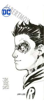 Jim Lee - Damian Wayne Buck Slip