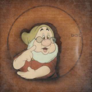 Snow White and the Seven Dwarfs Doc Production Cel Courvoisier Setup (Walt Disney, 1937). Acknowledged leader - | Heritage