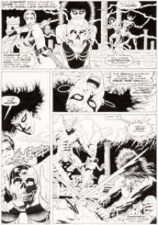 Paul Gulacy and Gary Martin Marvel Graphic Novel: Conan the Barbarian: The Skull of Set Story Page 47 Original Art...