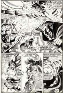 Frank Brunner and Continuity Studios Marvel Premiere #10 Page 9 Original Art (Marvel, 1973).... | Heritage