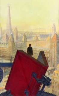 François Schuiten Paris au XXe Siècle Couverture (Hachette, 1994).... | Heritage