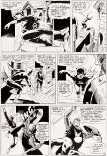 Wally Wood and Bob Powell Daredevil #9 Story Page 16 Original Art (Marvel, 1965).... | Heritage