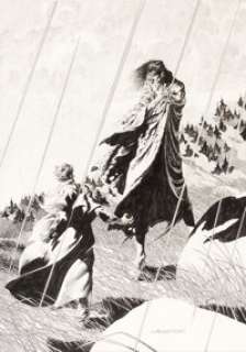 Bernie Wrightson Mary Wollstonecraft Shelley’s Frankenstein Unused Illustration Original Art (c. 1975).... | Heritage