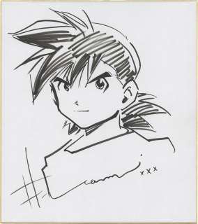 Kamui Fujiwara Hand-Drawn Shikishi "Dragon Quest Retsuden Roto no Monshou" | Mandarake (Big Web)